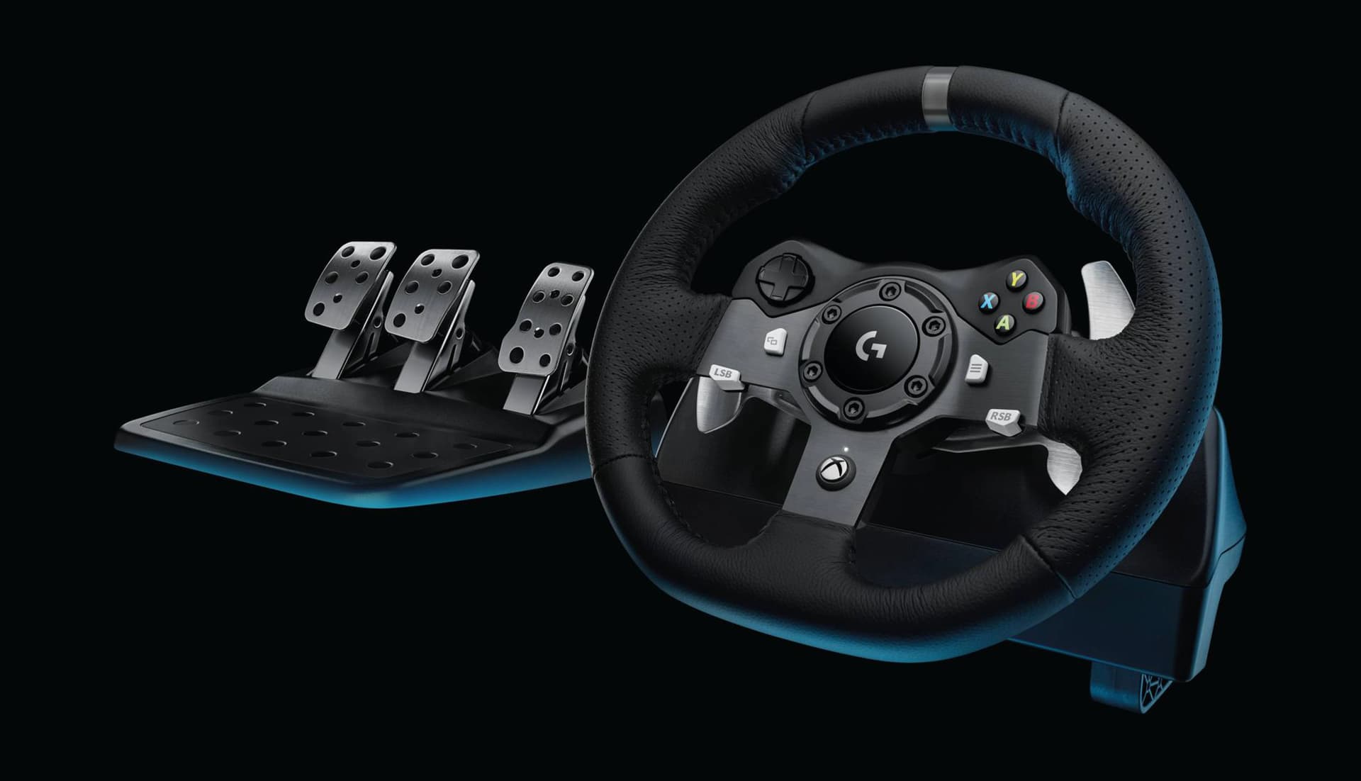 Игровой руль Logitech G29 с КПП и педалями